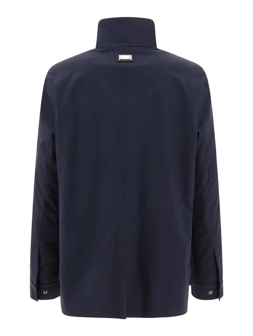 Technical fabric safari jacket