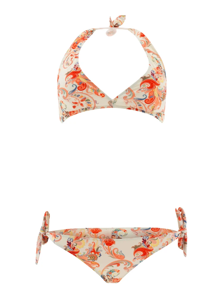 Bikini with paisley print