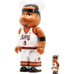 "Be@rbrick Allen Iverson" 100% and 400% toy