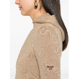 Short fitted dress with hood