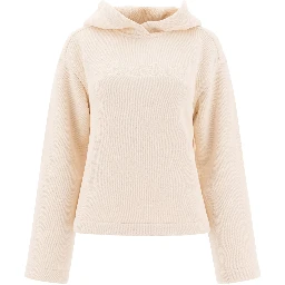 Hoodie with embroidered logo