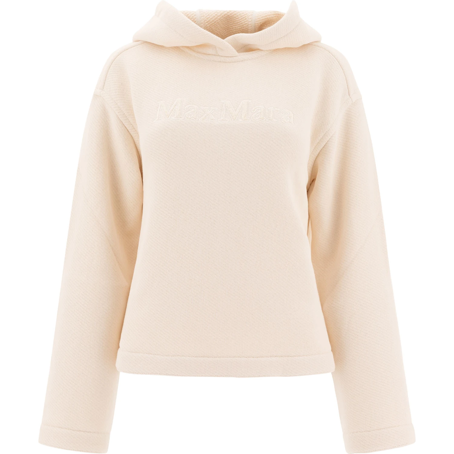Hoodie with embroidered logo