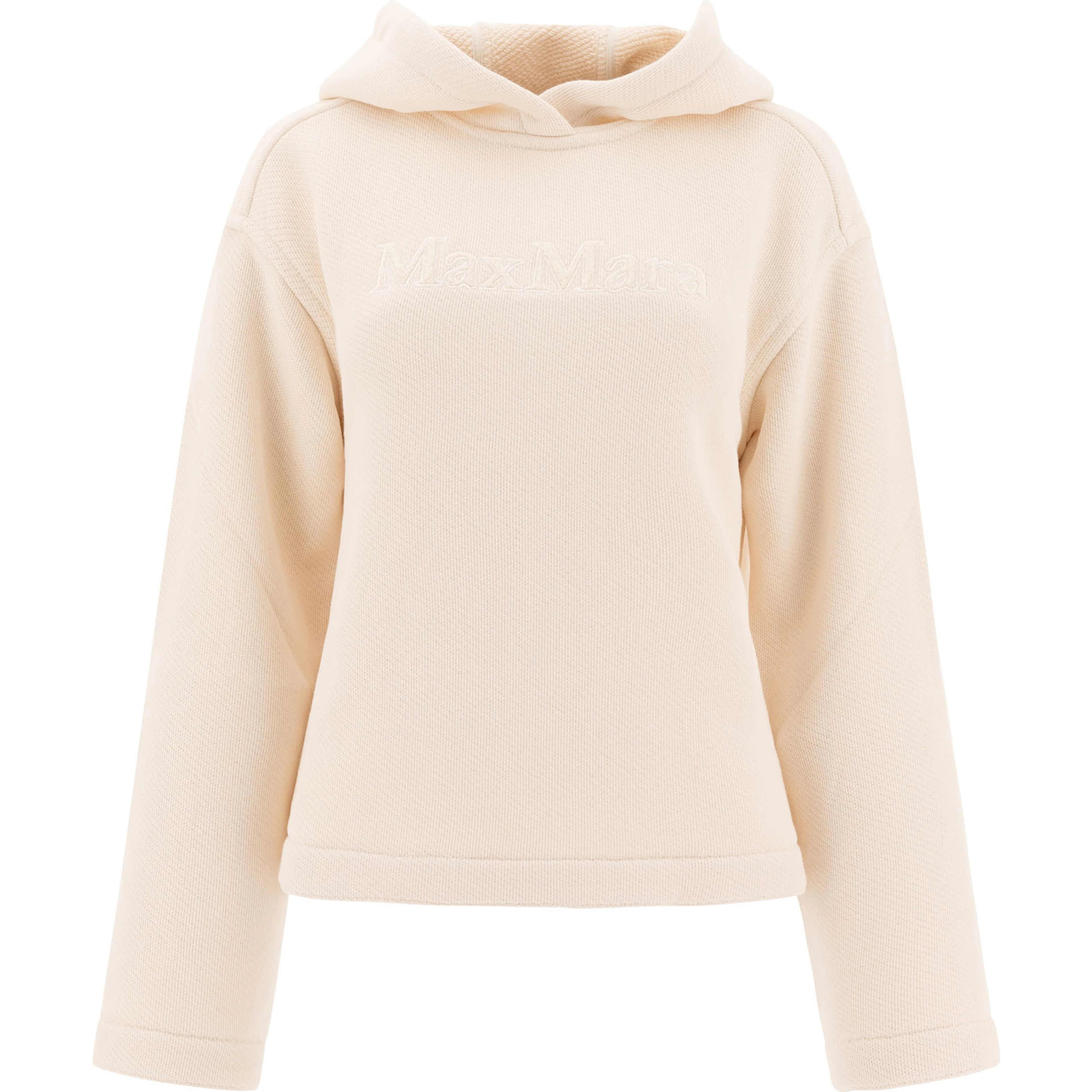 Hoodie with embroidered logo