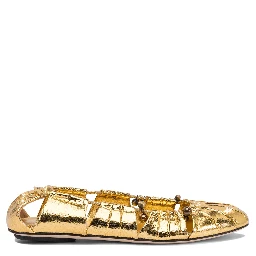 Ballet flats cut-out details