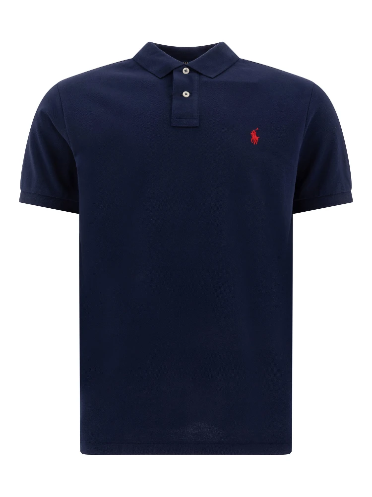 Pique polo shirt