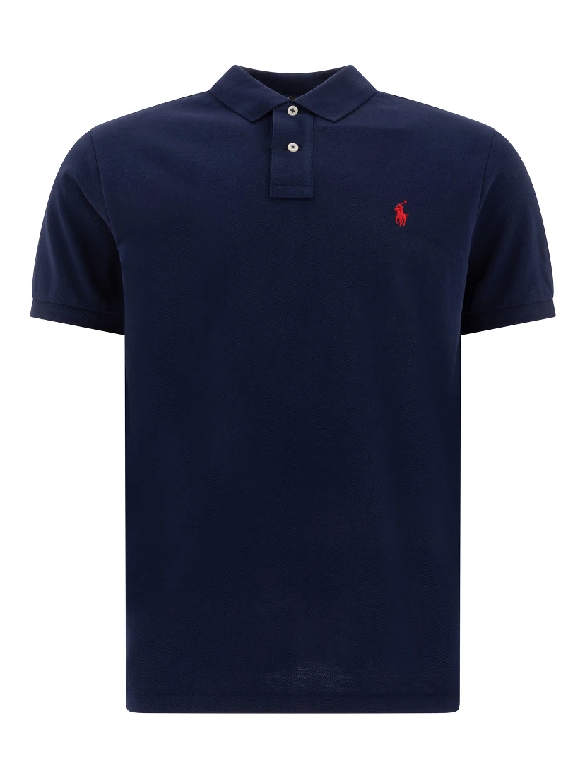 Pique polo shirt