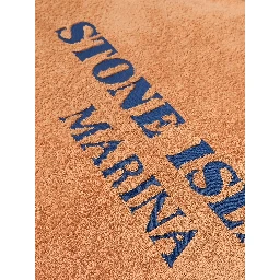 Cotton terry beach towel