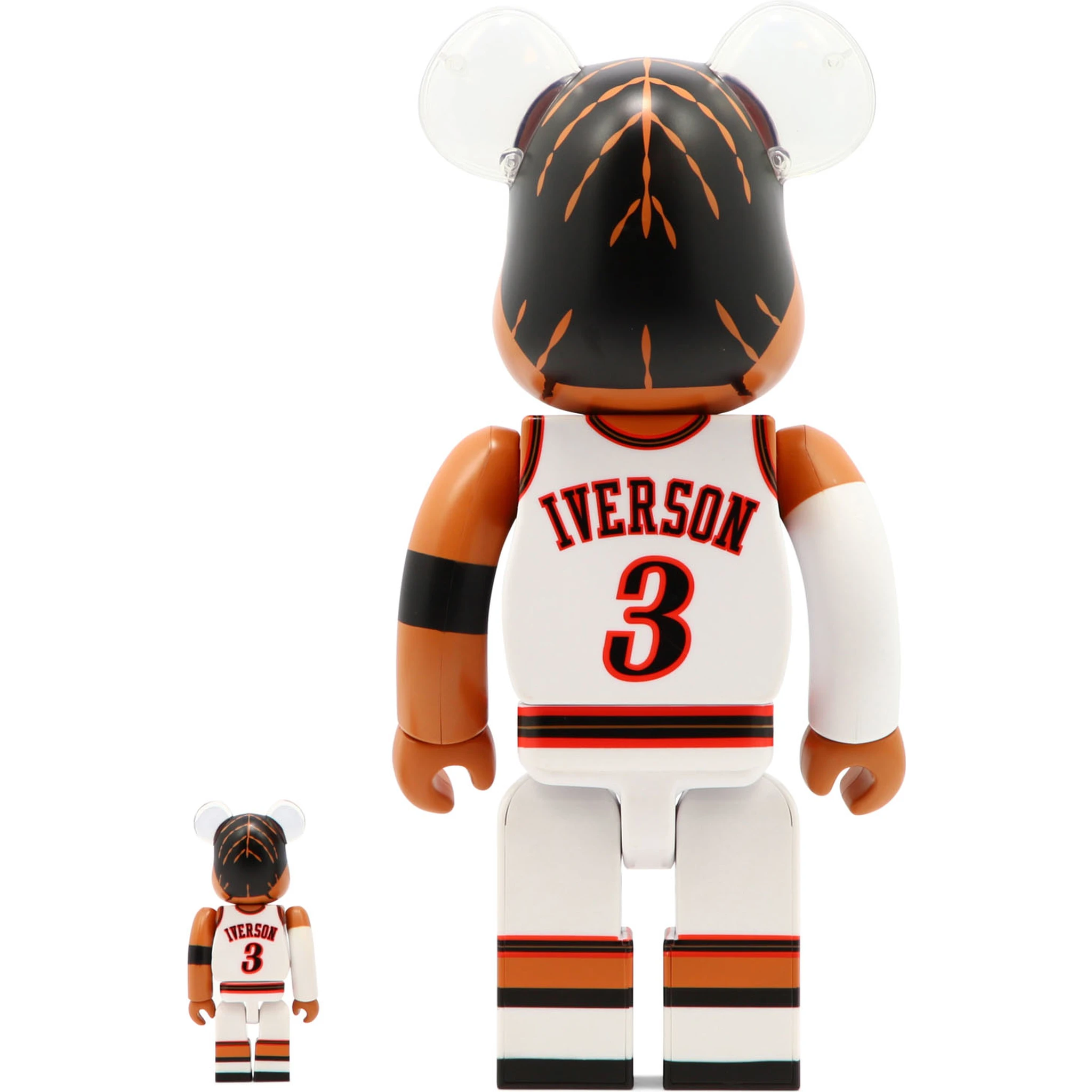 "Be@rbrick Allen Iverson" 100% and 400% toy