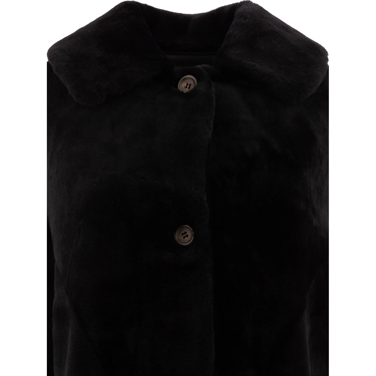 Reversibile shearling coat