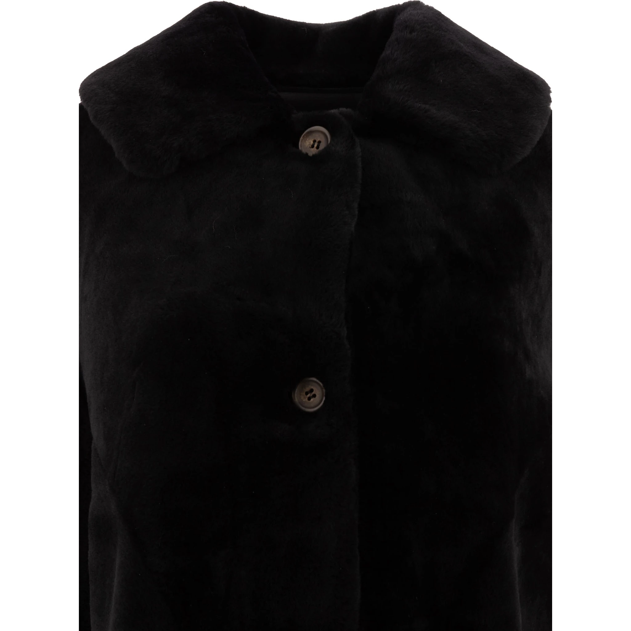 Reversibile shearling coat
