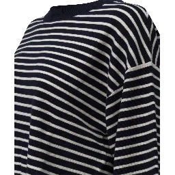 Striped cropped t-shirt