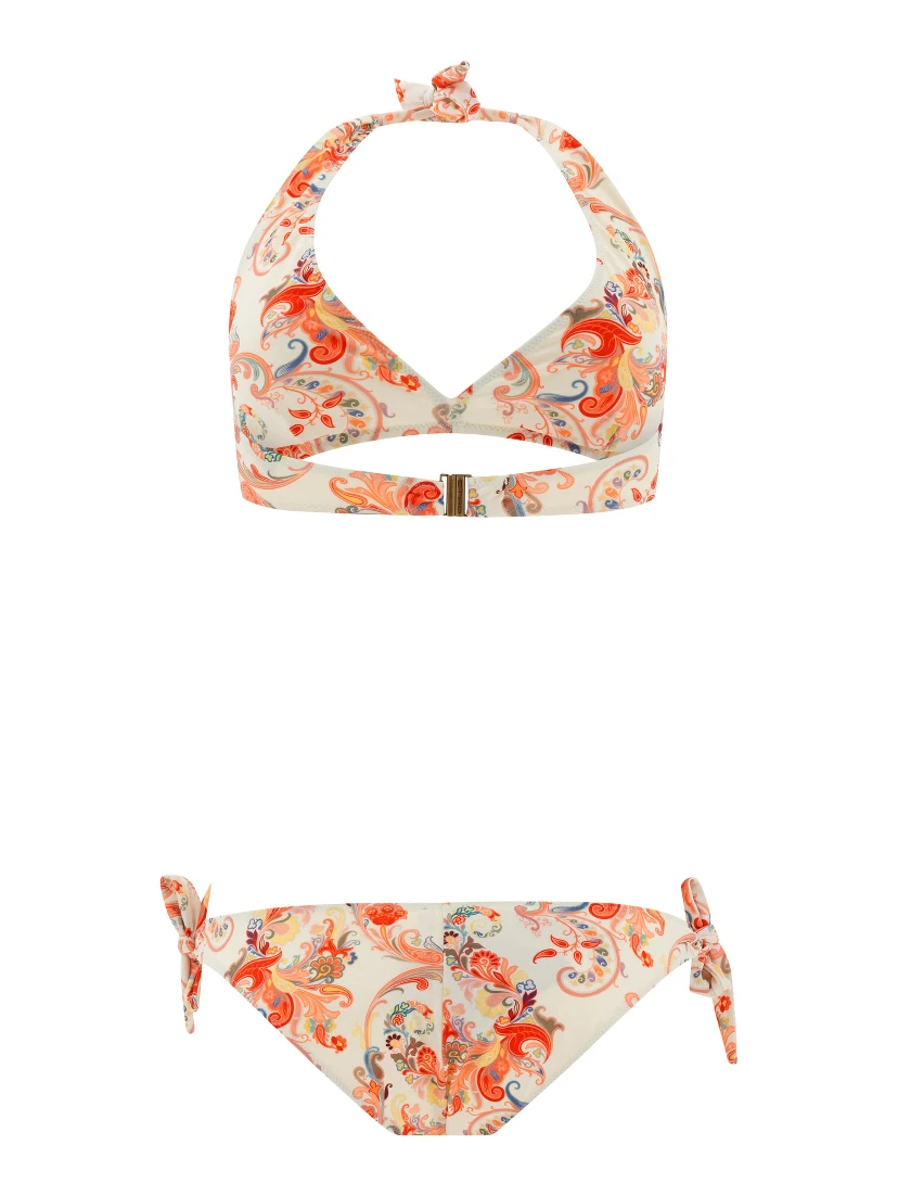 Bikini with paisley print