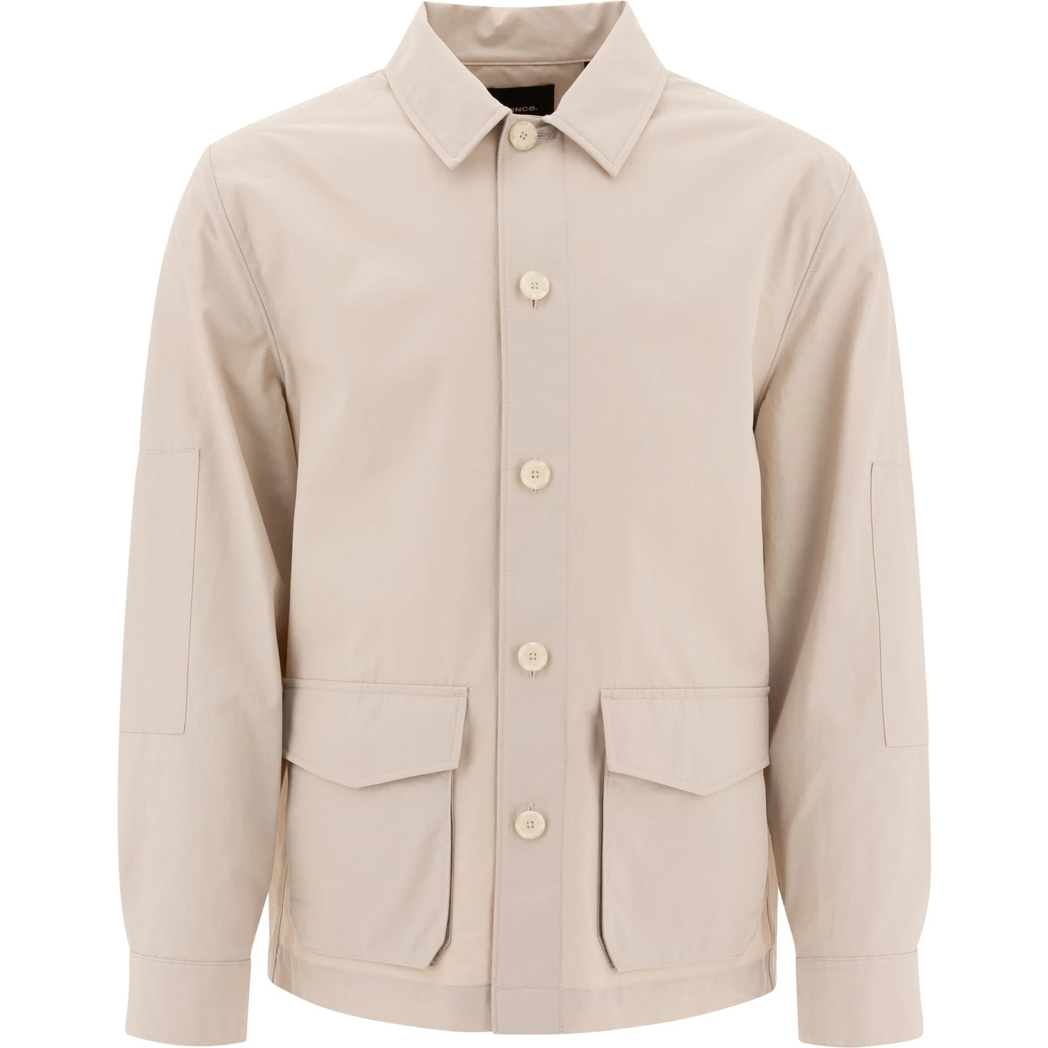 Cotton blend utility jacket