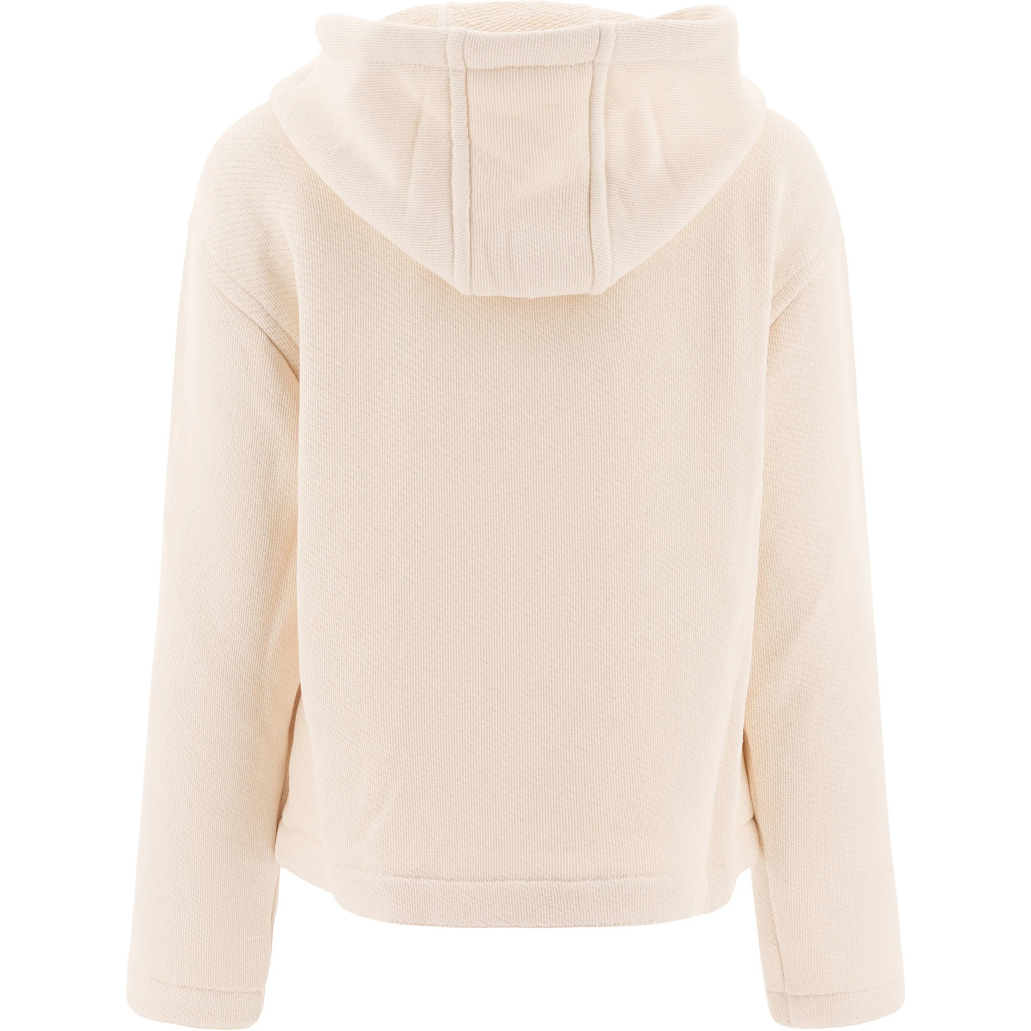Hoodie with embroidered logo