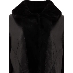 Reversibile shearling coat