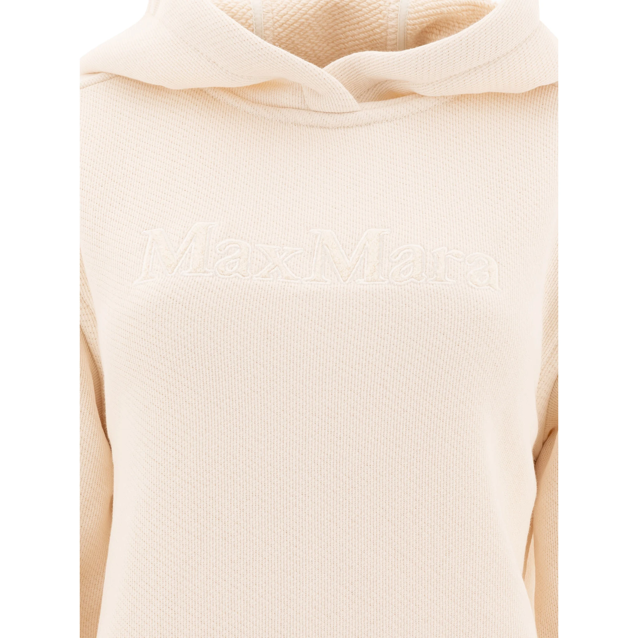 Hoodie with embroidered logo