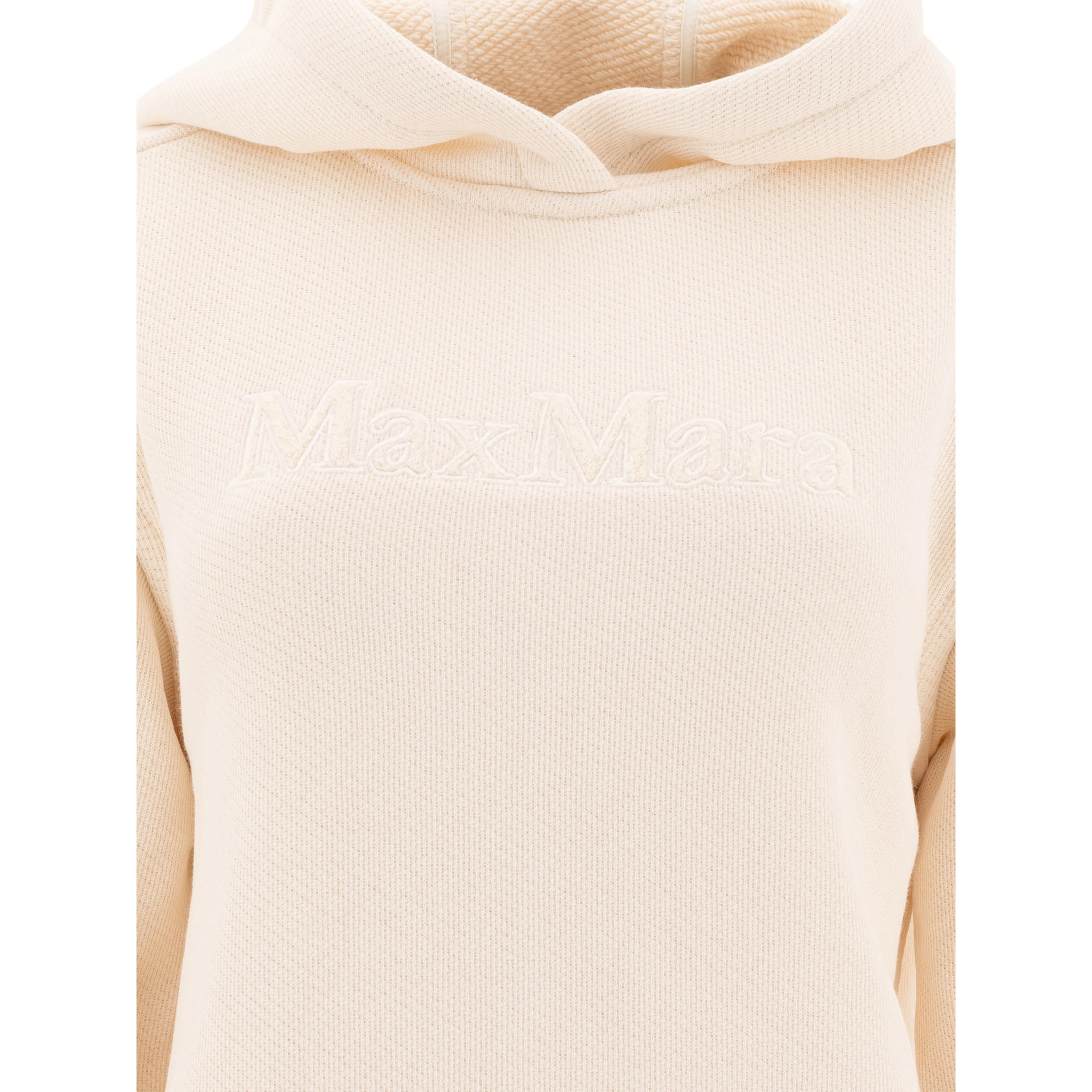 Hoodie with embroidered logo