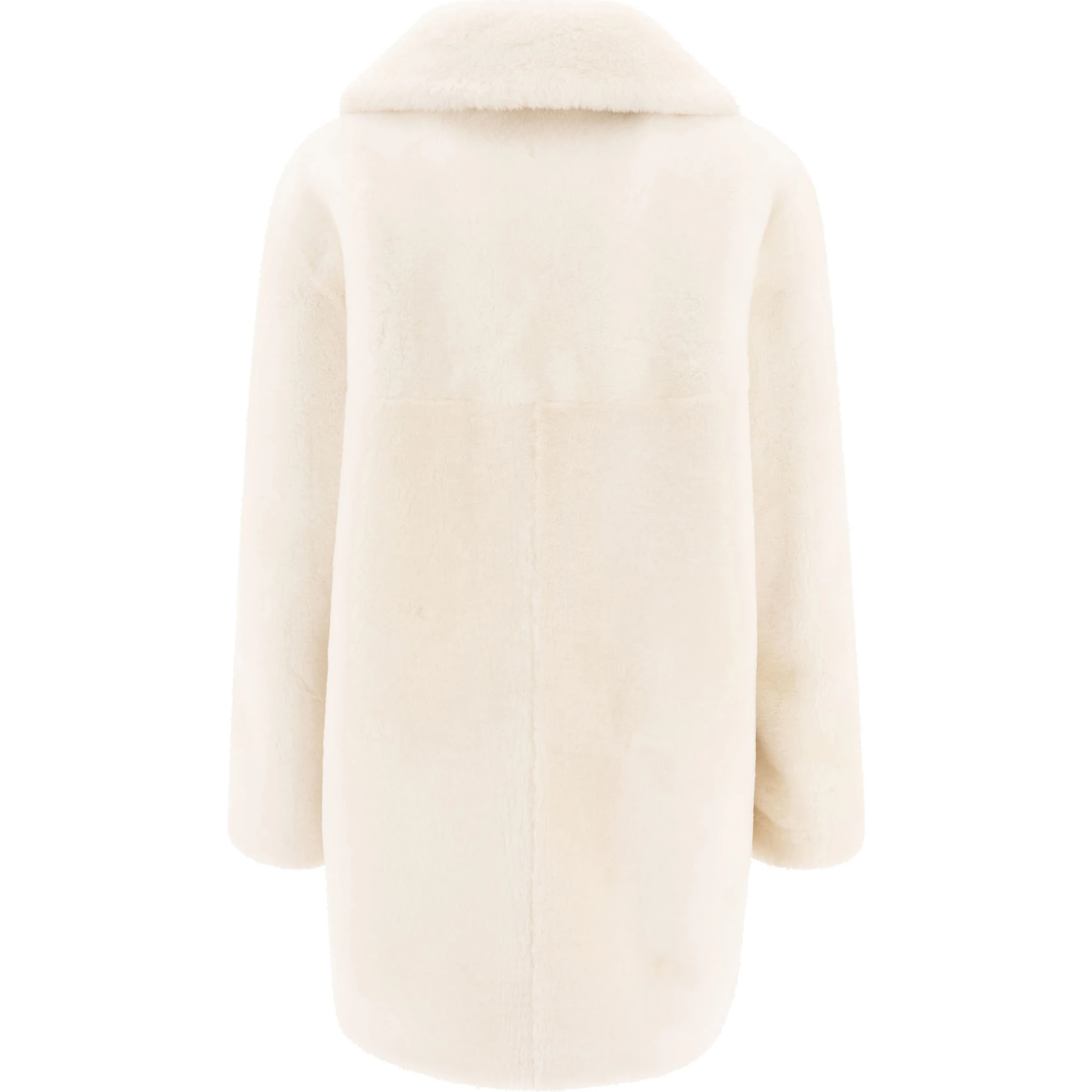 Reversibile shearling coat