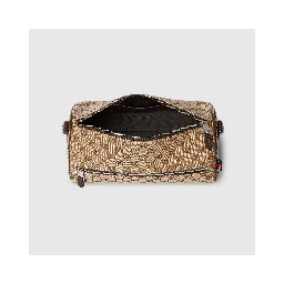 GG canvas cylinder bag