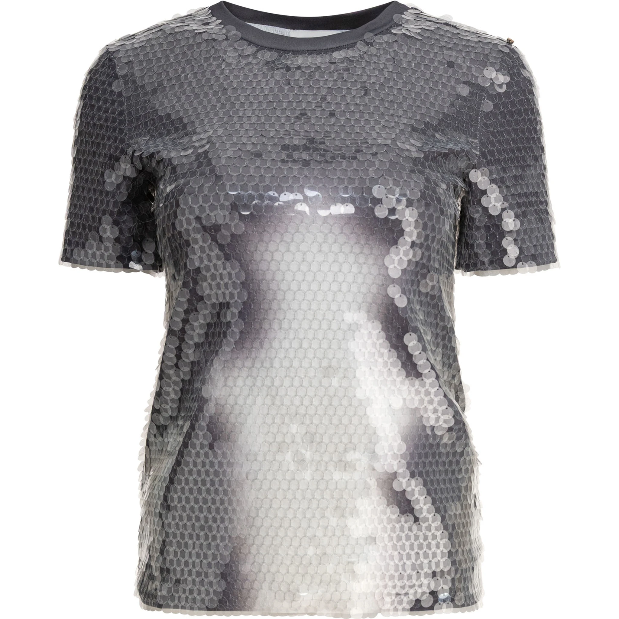 T-shirt with sequins