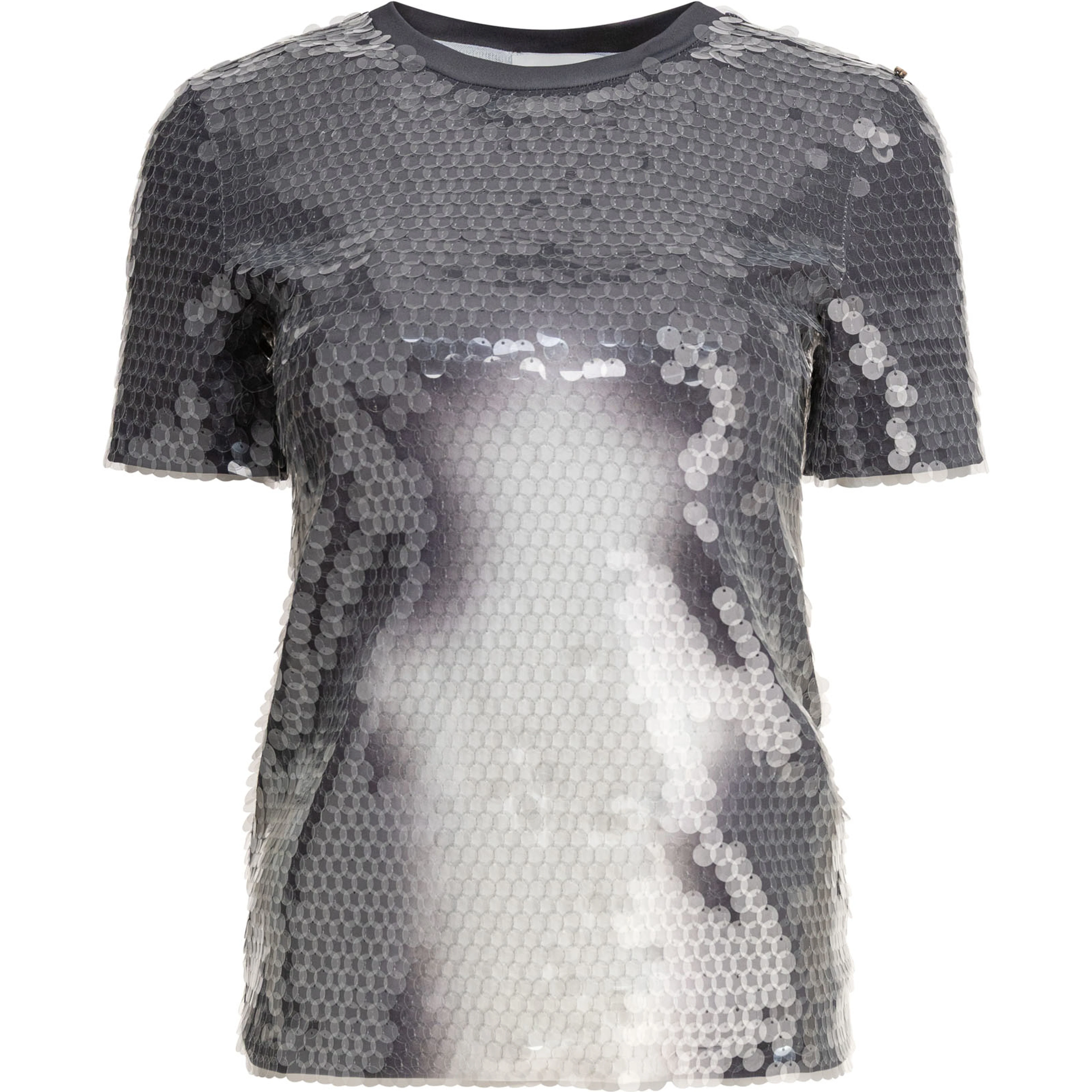 T-shirt with sequins
