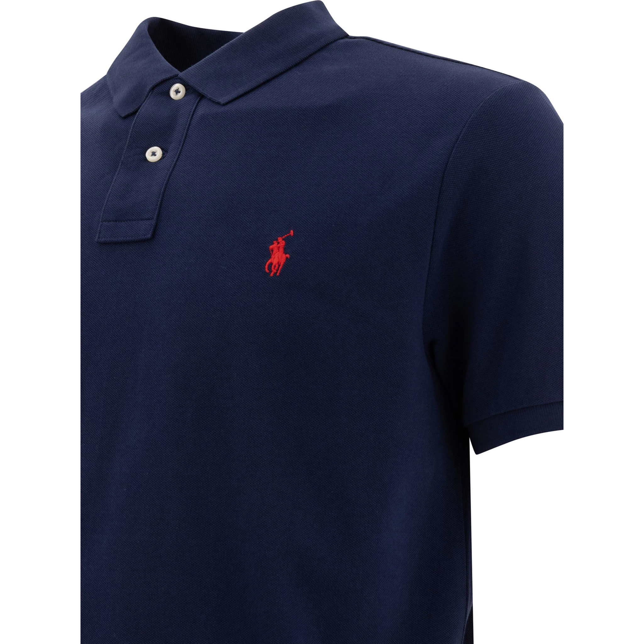 Pique polo shirt