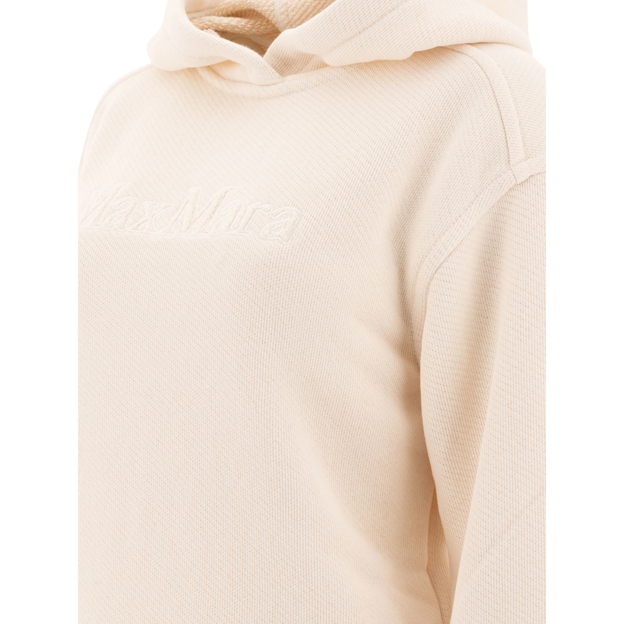 Hoodie with embroidered logo