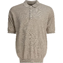 Hemp polo shirt