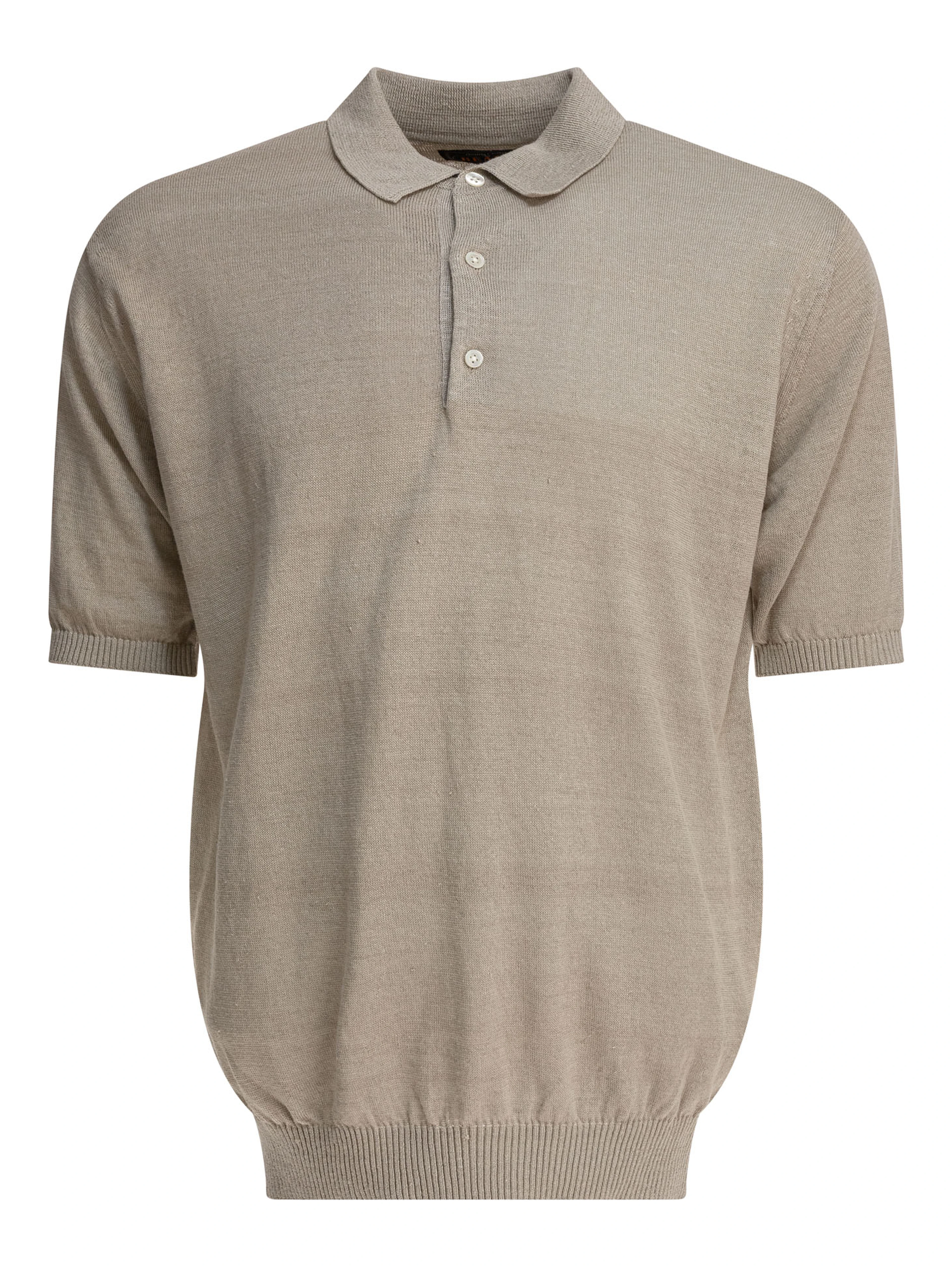 Hemp polo shirt