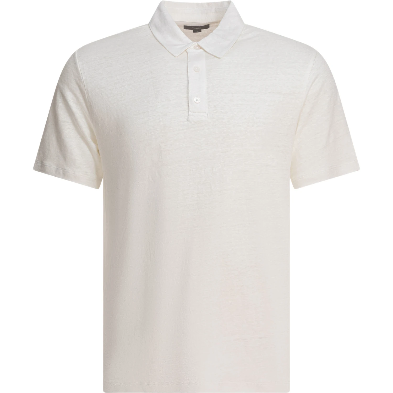 Linen polo shirt