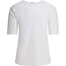Cotton t-shirt with buttons