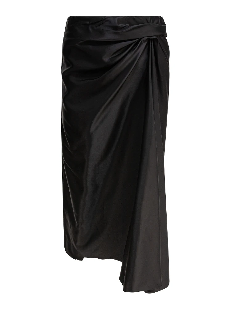 Draped skirt