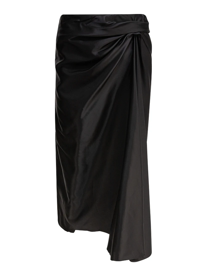 Draped skirt