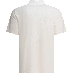 Linen polo shirt