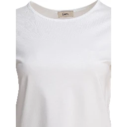 Cotton t-shirt with buttons