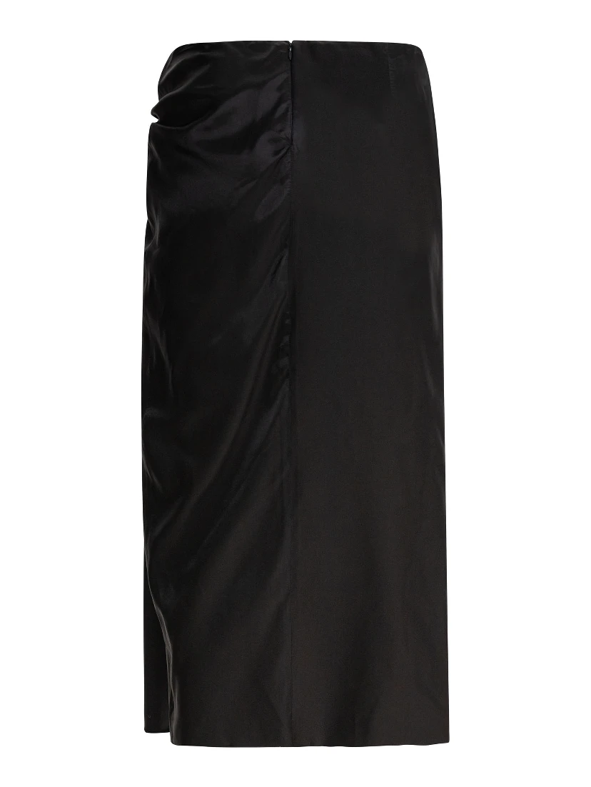 Draped skirt