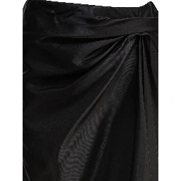 Draped skirt