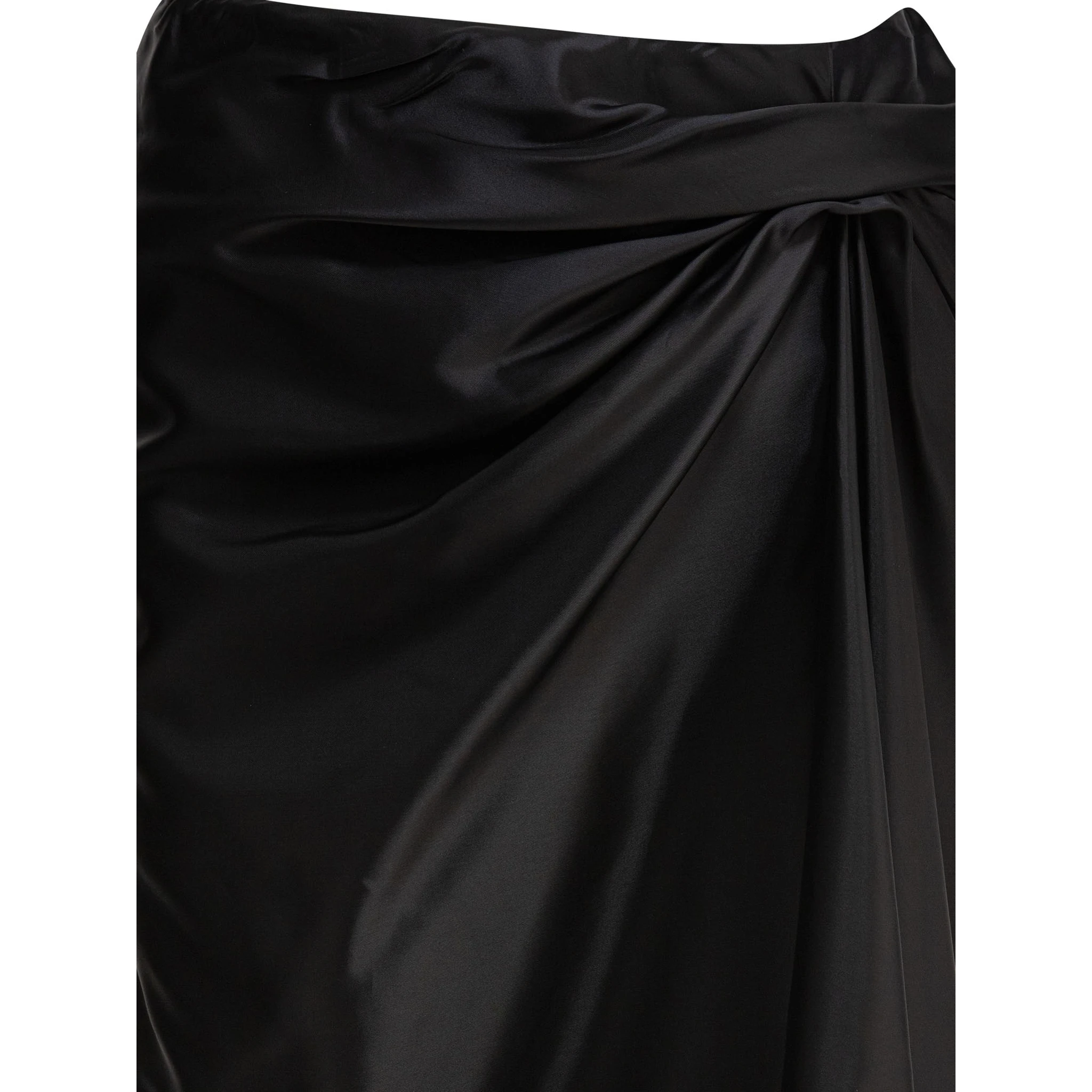 Draped skirt