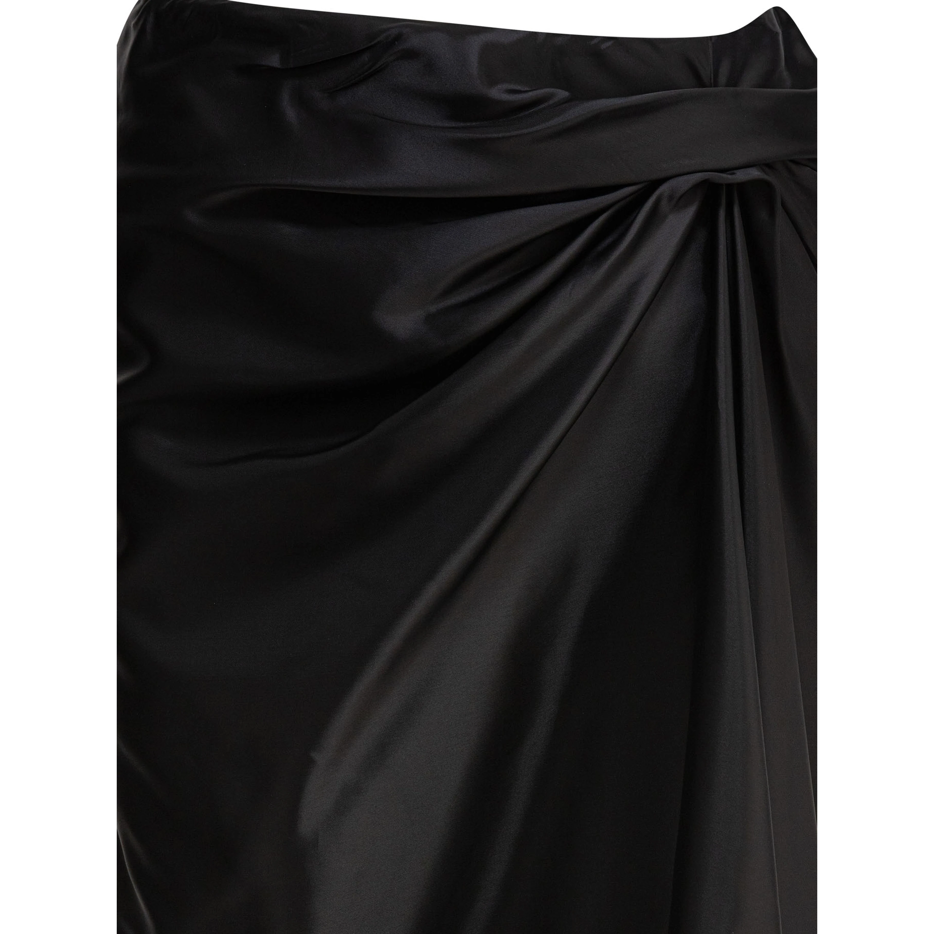 Draped skirt