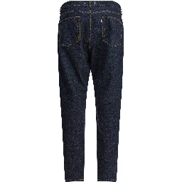 Straight-leg jeans