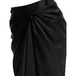 Draped skirt