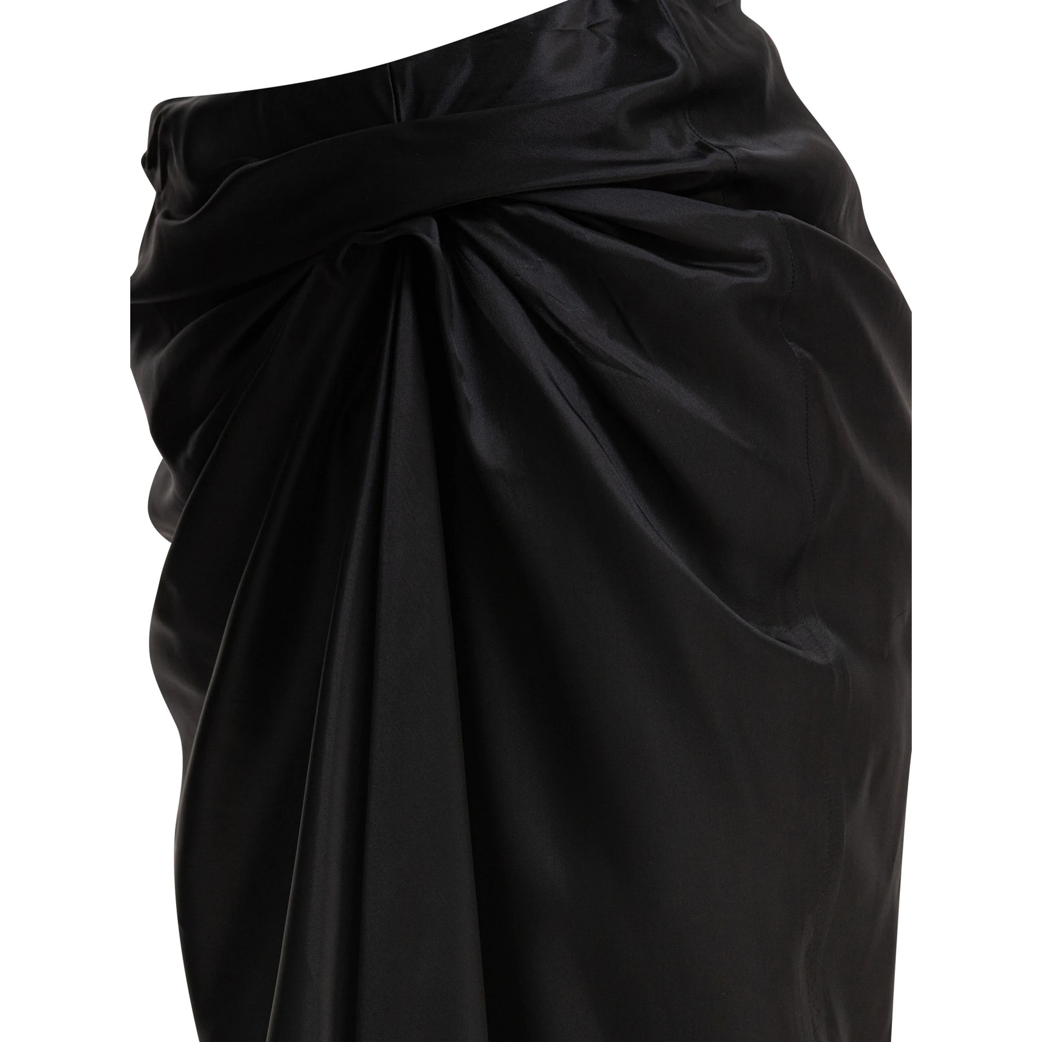 Draped skirt