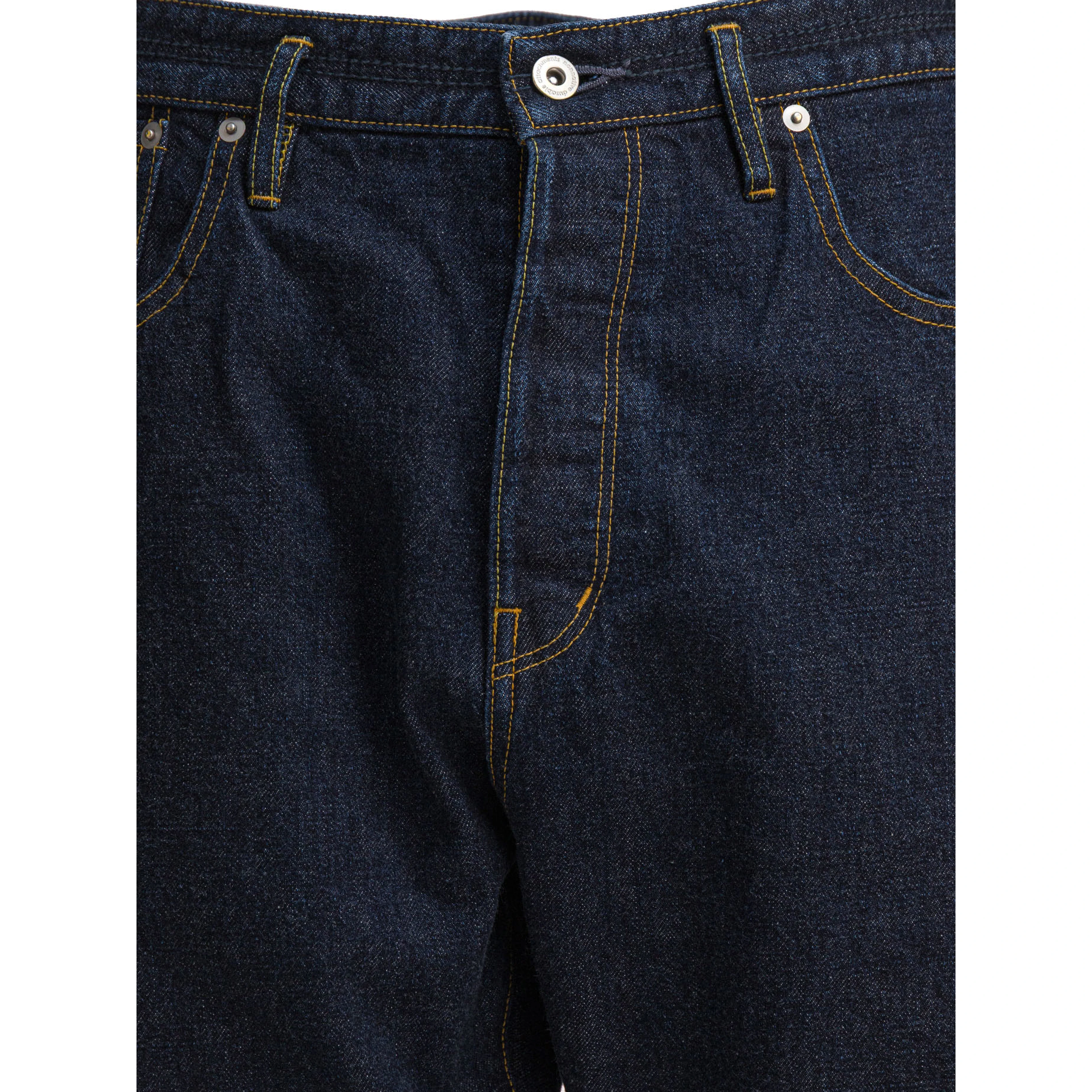 Straight-leg jeans