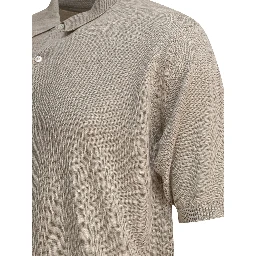 Hemp polo shirt
