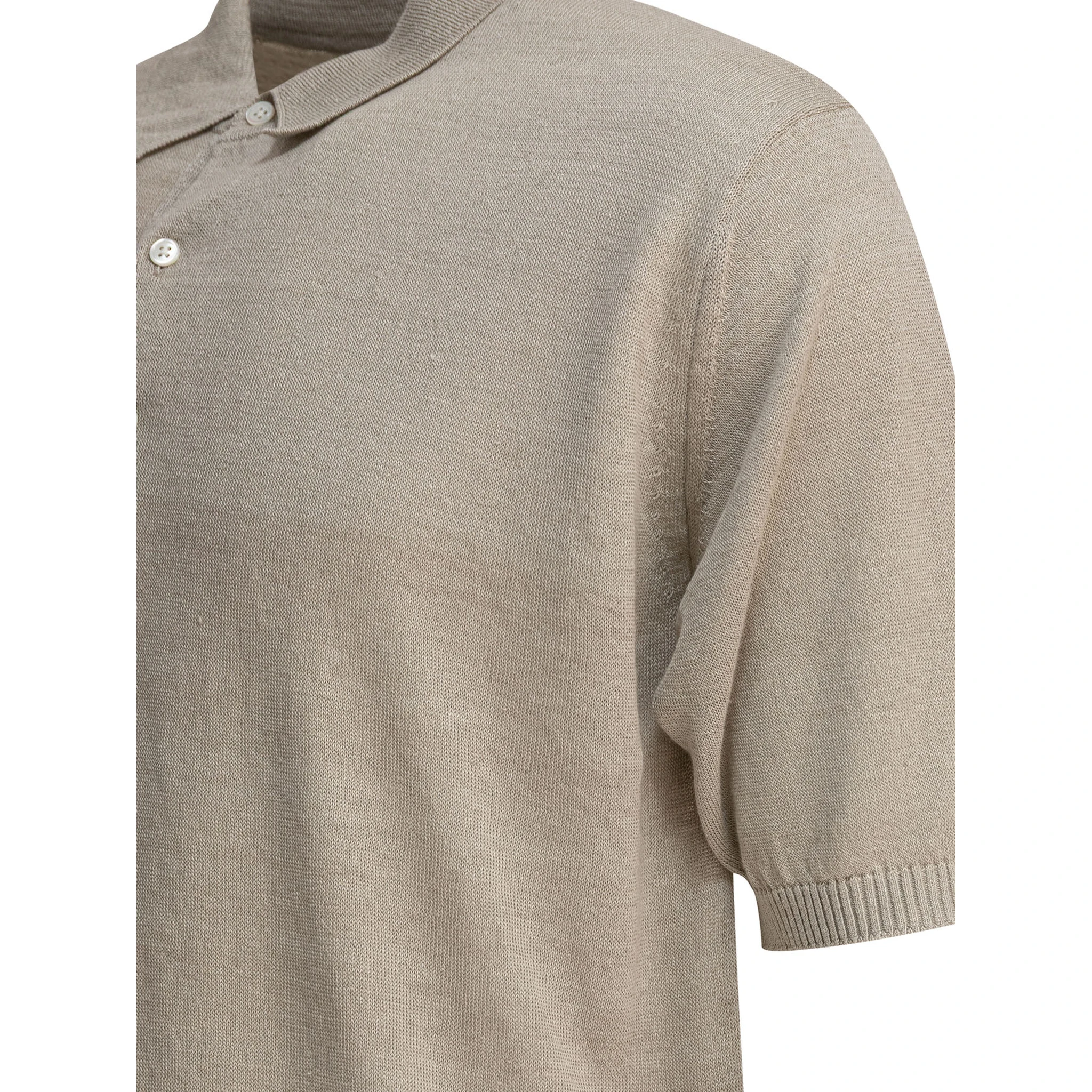 Hemp polo shirt