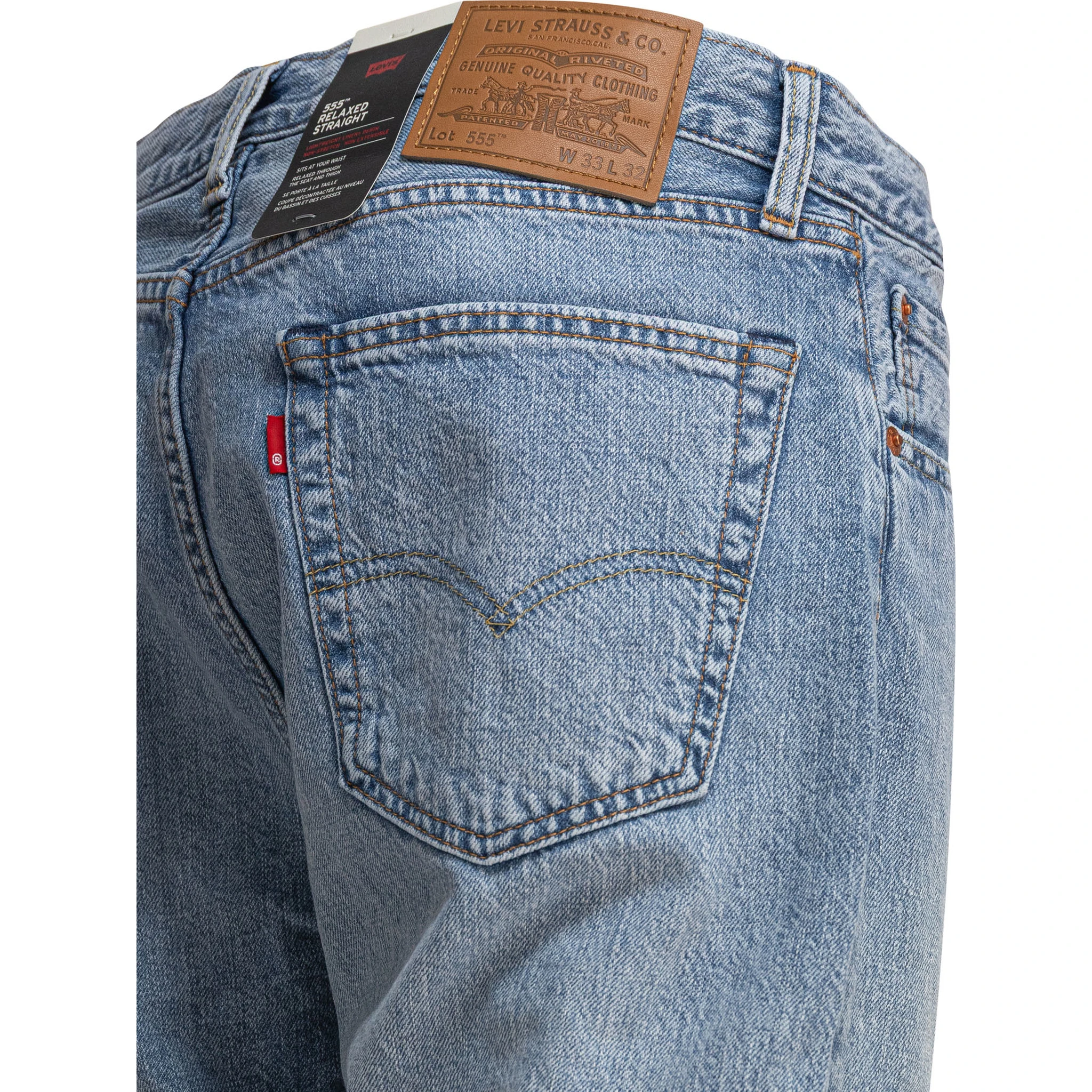 "555™ Relaxed Straight" jeans