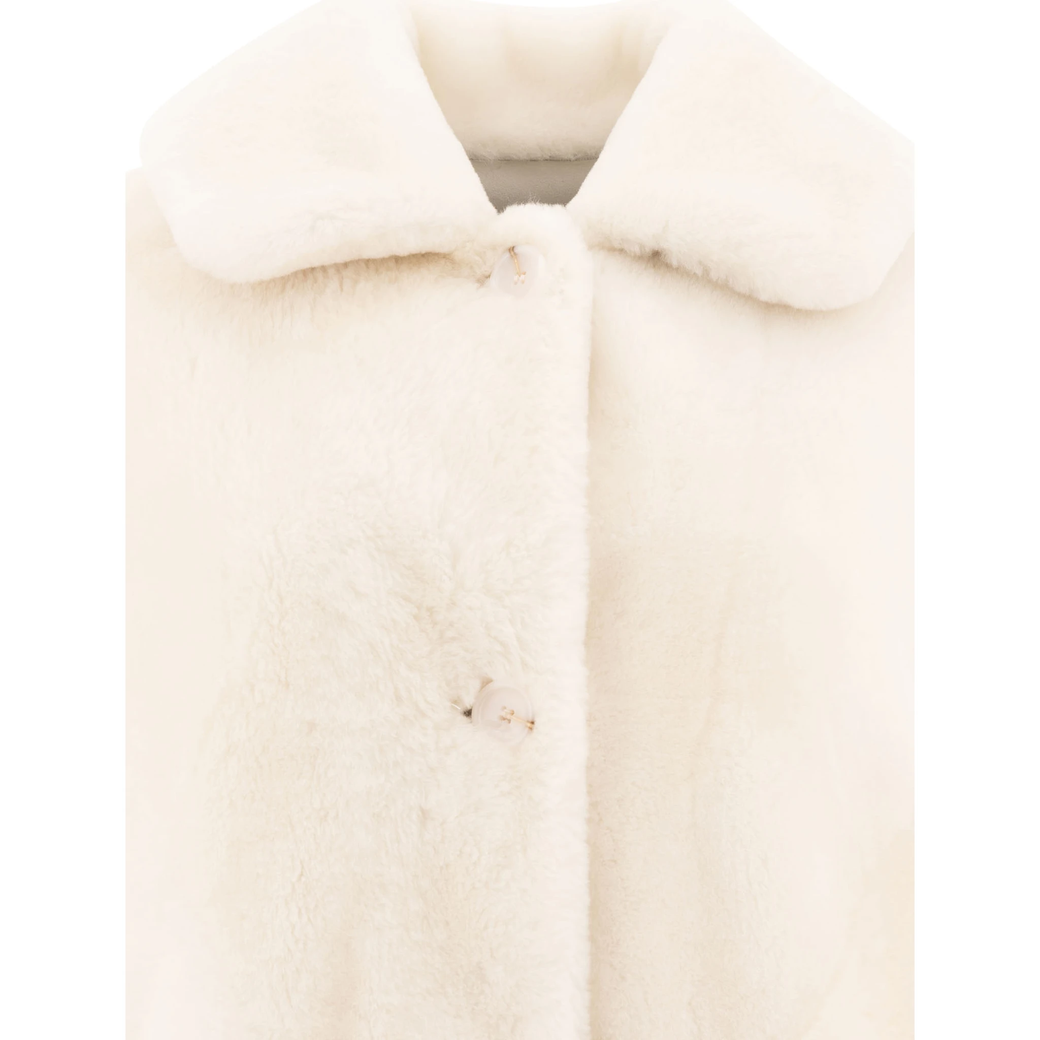 Reversibile shearling coat