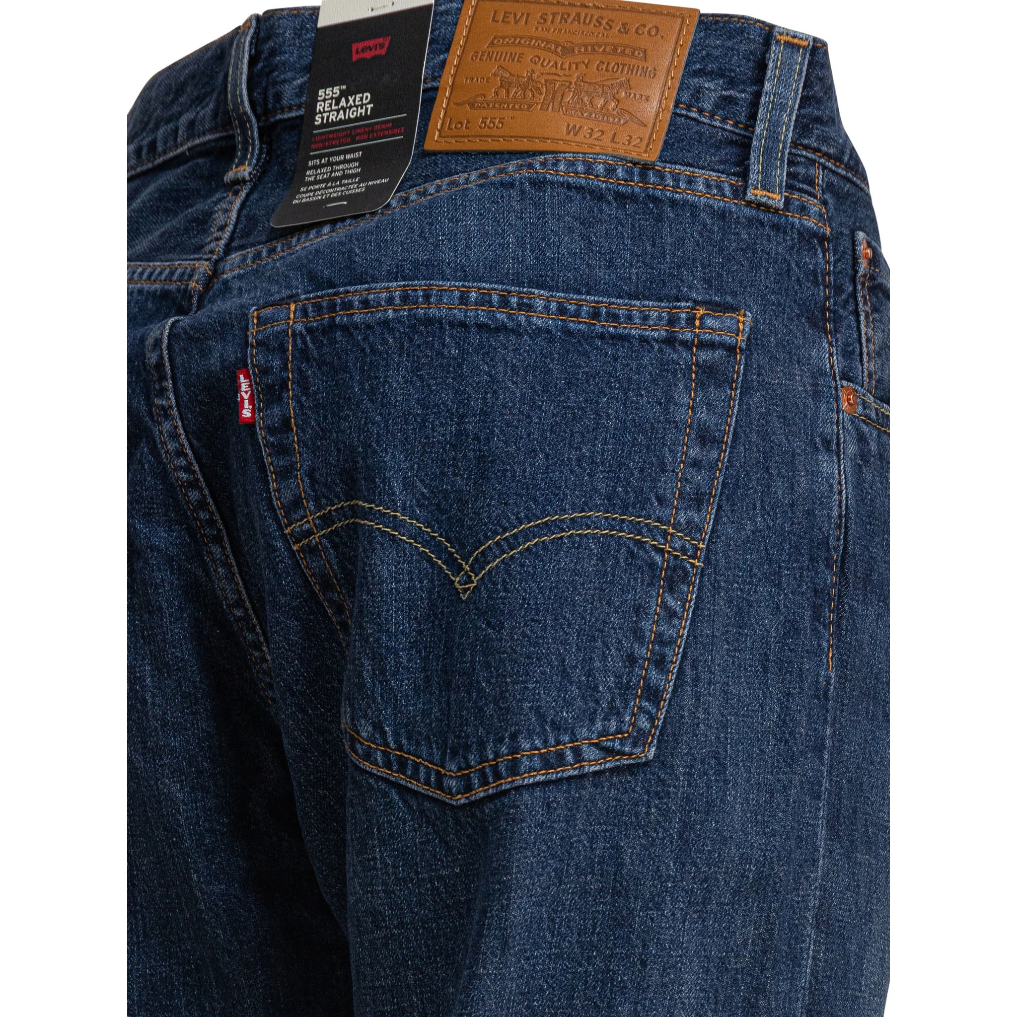 "555™ Relaxed Straight" jeans