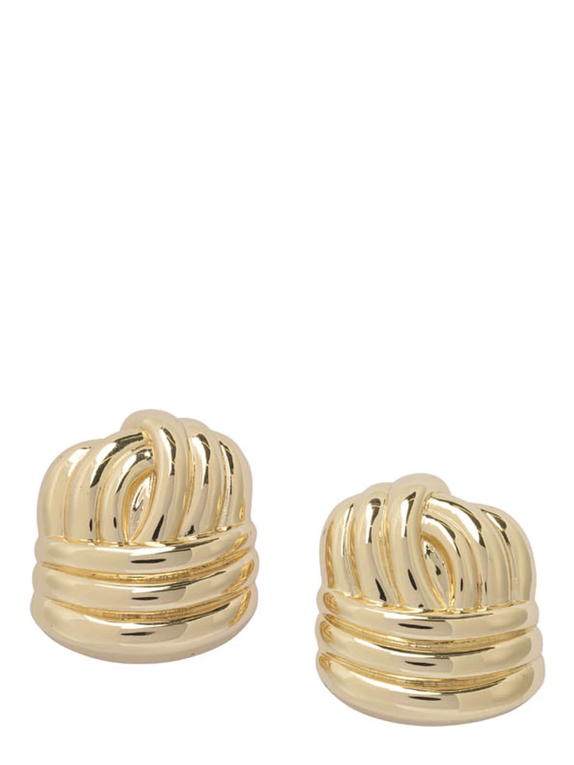 أقراط عقدة ذهبية