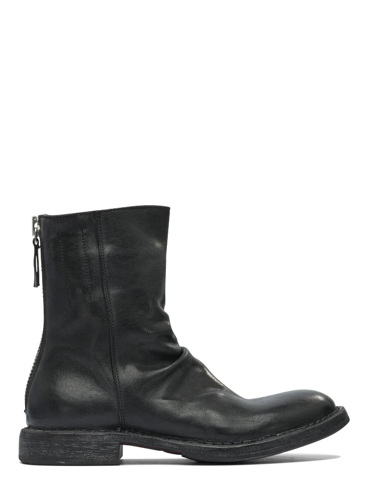"Minsk" zippered ankle boots